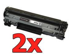 Compatible Pack 2 x HP CF283X Premium