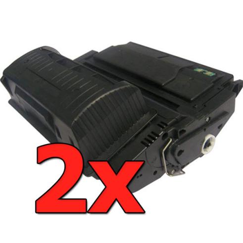 Compatible Pack 2 x HP Q1338A Negro