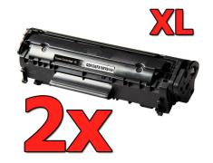 Compatible Pack 2 x HP Q2612X