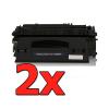 Compatible Pack 2 x HP Q5949X Negro