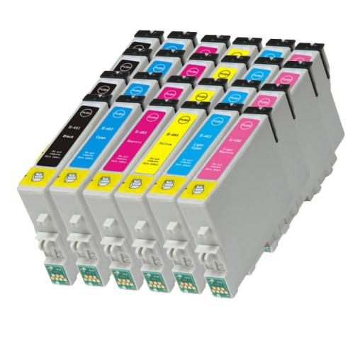Compatible Pack 24 x Epson T0481/2/3/4/5/6