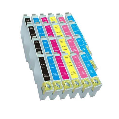 Compatible Pack 24 x Epson T0801/2/3/4/5/6