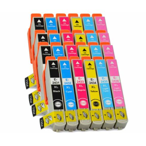 Compatible Pack 24 x Epson T2431/2/3/4/5/6