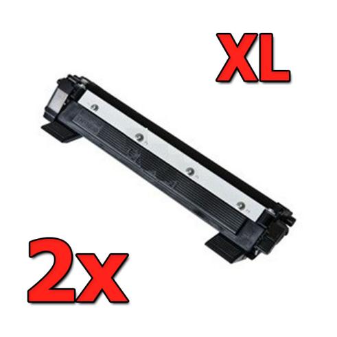 Compatible Pack 2x Brother TN-1050XL