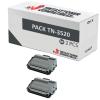 Compatible Pack 2x Brother TN-3520