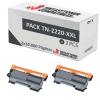 Compatible Pack 2x Brother TN2220/TN2210/TN2010/TN450XL Alta Capacidad (10K)