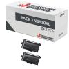 Compatible Pack 2x Brother TN3610XL Negro