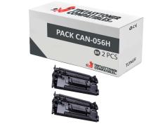 Compatible Pack 2x Canon 056H Negro