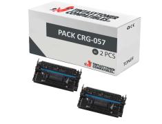 Compatible Pack 2x Canon 057 Negro