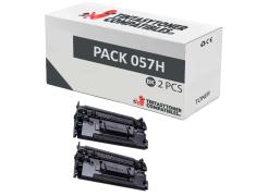 Compatible Pack 2x Canon 057H Negro