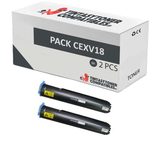 Compatible Pack 2x Canon C-EXV18