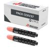 Compatible Pack 2x Canon C-EXV37