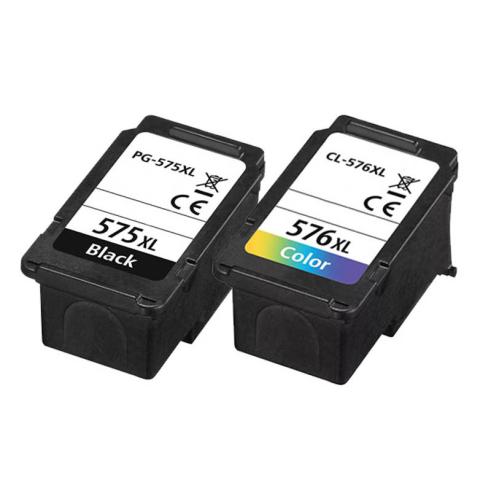 Compatible Pack 2x Canon PG575XL / CL576XL