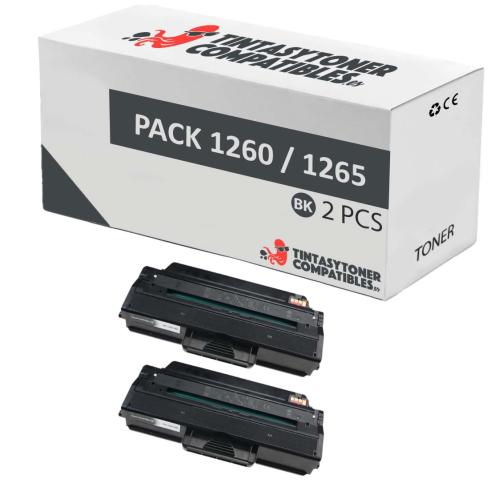 Compatible PACK 2X Dell 1260 / 1265