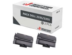 Compatible Pack 2x Dell 2335 / 2355