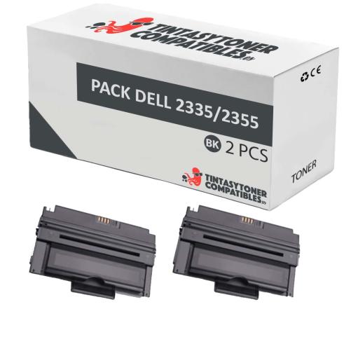 Compatible Pack 2x Dell 2335 / 2355