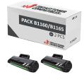 Compatible Pack 2x Dell B1160 / B1165