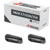 Compatible Pack 2x HP C7115A