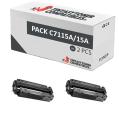 Compatible Pack 2x HP C7115A