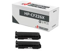 Compatible Pack 2x HP CF226X Negro Premium