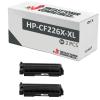 Compatible Pack 2x HP CF226X-XL Negro Premium