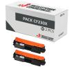 Compatible Pack 2x HP CF230X Premium Chip