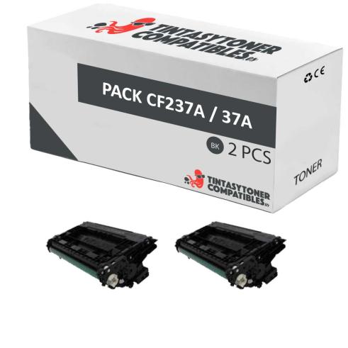 Compatible Pack 2x HP CF237A