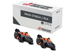 Compatible Pack 2x HP CF281A
