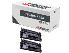 Compatible Pack 2x HP CF289A Negro
