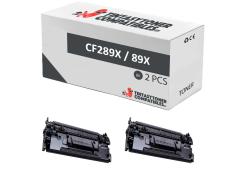 Compatible Pack 2x HP CF289X Negro
