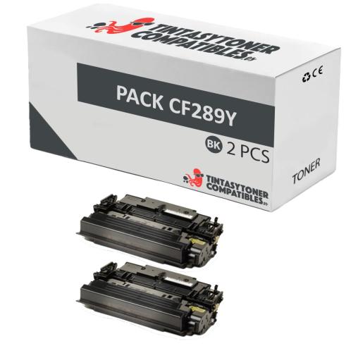 Compatible PACK 2x HP CF289Y