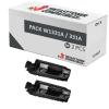 Compatible Pack 2x Hp W1331A Negro