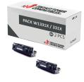 Compatible Pack 2x Hp W1331X Negro