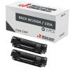 Compatible Pack 2x HP W1350A Negro