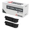 Compatible Pack 2x HP W1390A Negro