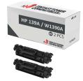 Compatible Pack 2x HP W1390A Negro