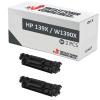 Compatible Pack 2x HP W1390X Negro