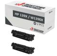 Compatible Pack 2x HP W1390X Negro