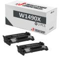 Compatible Pack 2x HP W1490X Negro