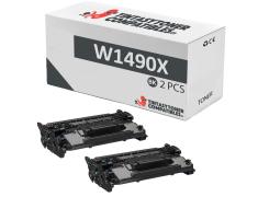 Compatible Pack 2x HP W1490X Negro