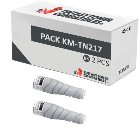 Compatible Pack 2x Konica Minolta Bizhub 223 / 283 / TN-217