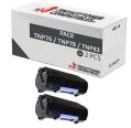 Compatible Pack 2x Konica Minolta TNP76 / TNP78 / TNP83 Negro