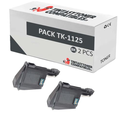 Compatible Pack 2x Kyocera TK-1125