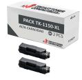 Compatible PACK 2X Kyocera TK-1150XL