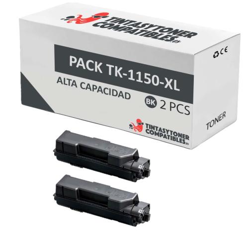 Compatible PACK 2X Kyocera TK-1150XL