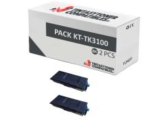 Compatible Pack 2x Kyocera TK-3100 / TK-3110 / TK-3130