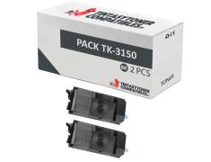 Compatible Pack 2x Kyocera TK-3150