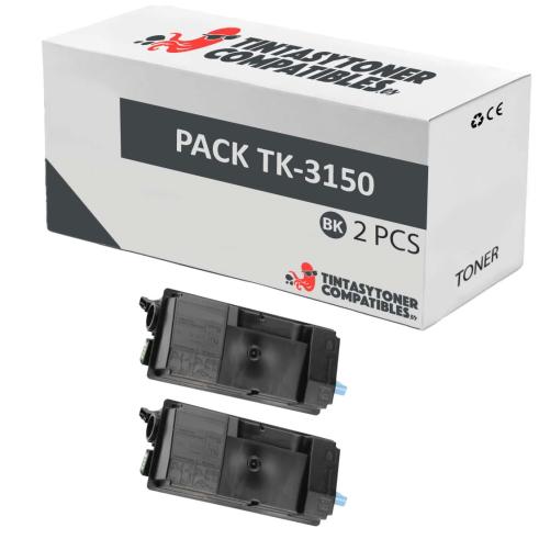 Compatible Pack 2x Kyocera TK-3150