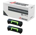 Compatible Pack 2x Lexmark MS410 / MS415 / MS510 / MS610