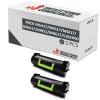 Compatible PACK 2X Lexmark MS417 / MS517 / MS617 / MX417 / MX517 / MX617 Negro